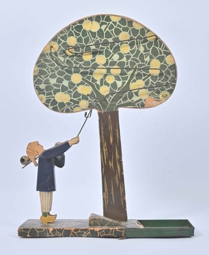 LJM, Le cueilleur de pommes, 
jeu de billes en boi
