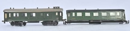 B.L.Z.
SNCF-Mischwagen der 3. Klasse, grüner Wagen