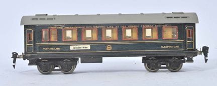 Märklin, scartamento O,
Carrozza letto CIWL, Dresd