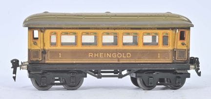 Märklin, scartamento O,
Carrozza Mitropa della Deu
