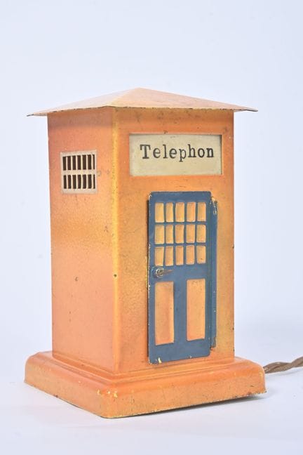 Märklin, serie I
Cabina telefonica in lamiera vern
