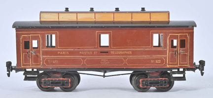 Märklin, Spurweite I, Wagen der Pariser Post- und 