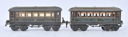 Märklin, scala O,
Due carrozze CIWL, una letto e l