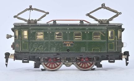 Märklin, scartamento O,
Motrice elettrica a tre bi