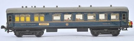 Märklin, scartamento O,
Carrozza ristorante CIWL c