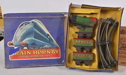 Hornby, Set „Express 2“
blau, mit Personenzug aus 