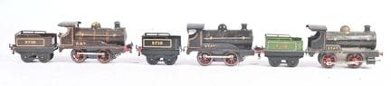 Hornby, drei mechanische Lokomotiven der Baureihe 