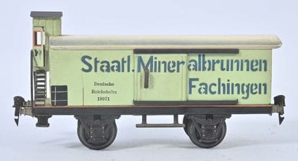 Märklin, Spur I
Waggon „Staalt Mineralbrunnen Fach
