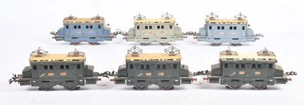 Hornby, sechs Elektrolokomotiven
020 E1.31 PO-Netz