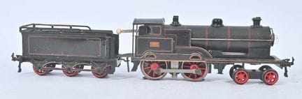 Bing, scartamento O,
Locomotiva elettrica a tre bi
