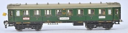 Märklin, scartamento O,
Carro misto 1ª e 2ª classe