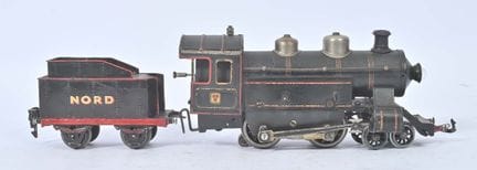 Bing, scartamento O,
Locomotiva elettrica a tre bi