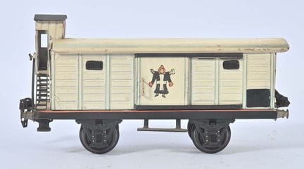 Märklin, Spur I
Biertransportwagen mit Achsen und 