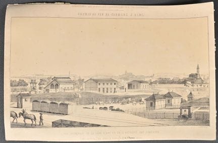 "Chemin de fer de Carmaux à Albi" (Eisenbahn von C