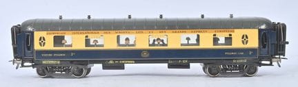 Elettren, Spurweite 0, 
Ein CIWL-Pullman-Wagen der