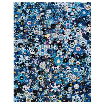 Takashi MURAKAMI (1962)
Calavera Flor Azul
Serigra