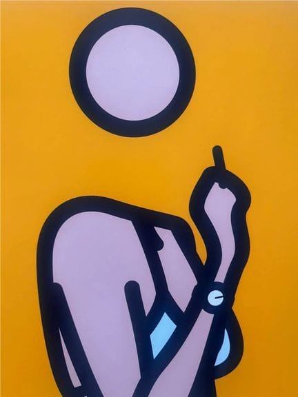 Julian Opie
Ruth With a Cigarette 3, 2005
Lambda p