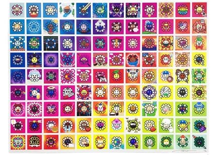 Takashi MURAKAMI (1962)
108 Wordly desires (2022)
