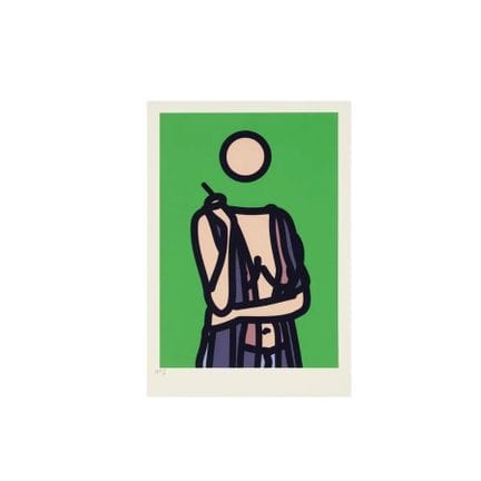 Julian Opie
Woman Taking Off Man's ShirRuth with C