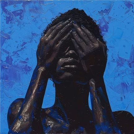 Akosua BAIDOO
沉默的面纱
丝网印刷，已签约，2023
50x50厘米
编号 5/15