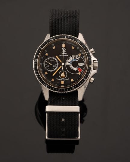 YEMA YACHTINGRAF “Regate White Ship”
不锈钢男士帆船计时码表（约