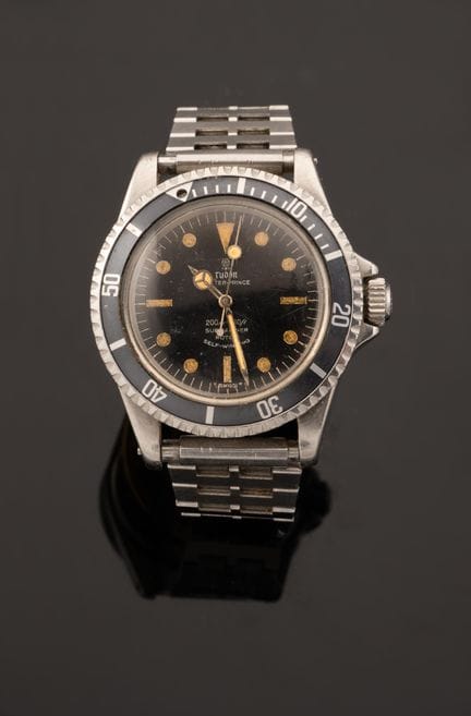 帝舵（TUDOR）潜航者型 7016/0
男士腕表，钢制表壳，刻有ROLEX字样（1968年第一季度