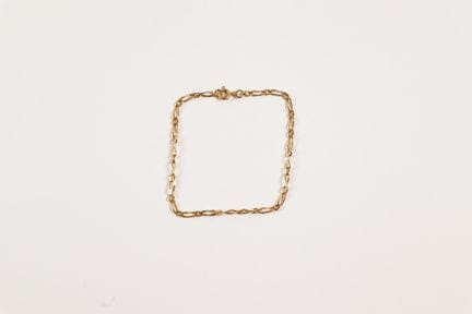 18K (750) gold bracelet with alternating horse-sho