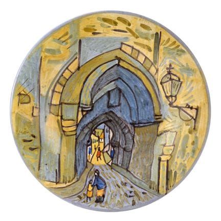 René QUERE (1932-2021)
La porte du Jerzual à Dinan