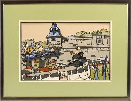 Georges GEO-FOURRIER (1898-1966)
Concarneau
Gouach