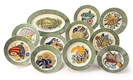 Mathurin MEHEUT (1882–1958) for HENRIOT QUIMPER 
A