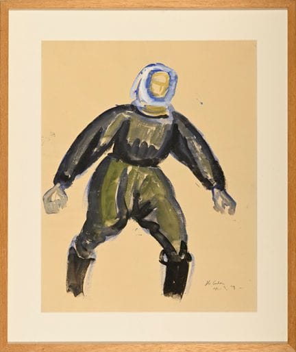 René-Yves CRESTON (1898-1964)
Pesca di ostriche su