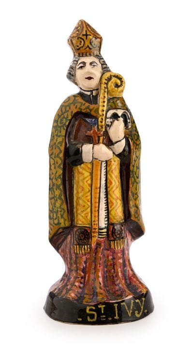 Paul FOUILLEN (1899–1958)
St. IVY
Polychrome glaze