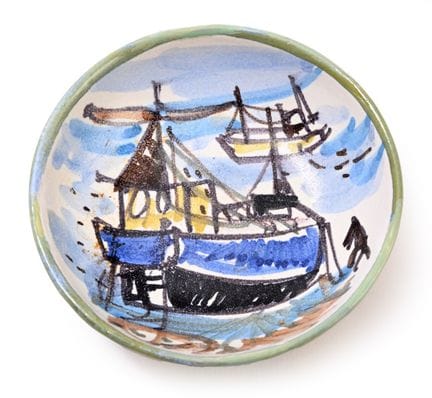 René QUERE (1932-2021)
Bateaux de pêche
Coupelle e