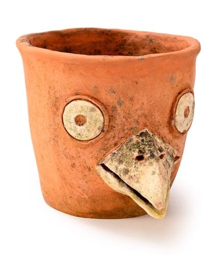 Joelle THIERIOT (20th) 
“Egyptomania” bird planter