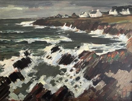 Jean-Louis LE TOULLEC (1909-1999)
Côte rocheuse, S