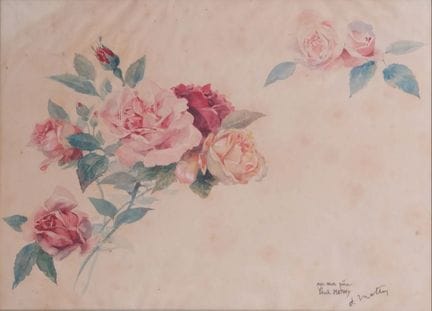 Paul Victor MATHEY (1844-1929)
Mazzo di rose
Acque