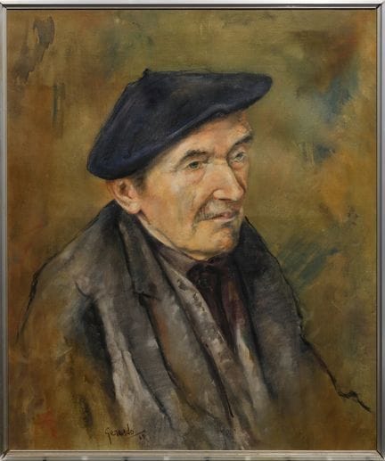 赫拉尔多·查韦斯（1937-2025）
佩雷内斯先生肖像
布面油画，左下角签名，标注日期（19）69