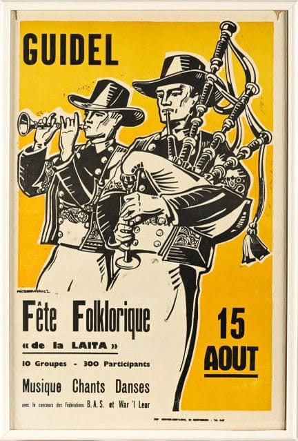 Robert MICHEAU-VERNEZ (1907-1989)
Guidel, festa fo