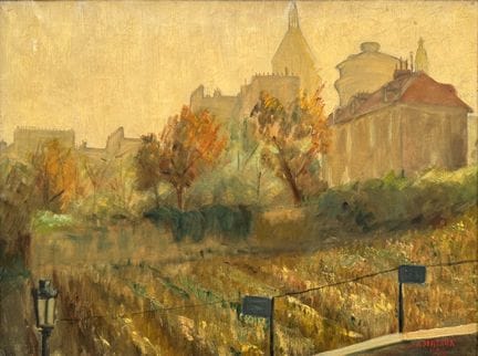 André BERTAUX (1896-1974)
I vigneti di rue St Vinc