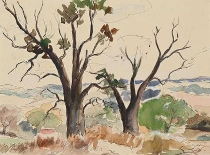 Emile Othon FRIESZ (1879-1949)
"Paesaggio
acquerel