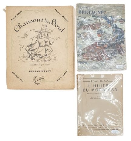Sammelband mit 3 Büchern: 
- HAYET, Armand, LHOTE,