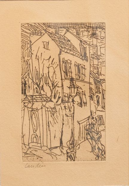 Henri LANDIER (nato nel 1935)
Casa
Litografia firm