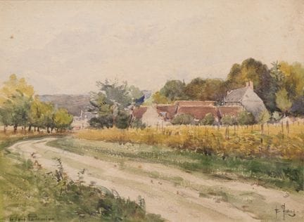 Emile GAUFFRIAUD (1877-1957)
Il vecchio melo
Acque