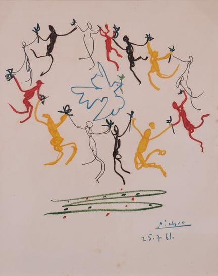 Tratto da Pablo PICASSO (1881-1973)
"La ronda dell