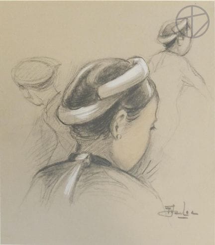 Binh Loc TRAN (1914-1941)
Studio di figure
Carbonc