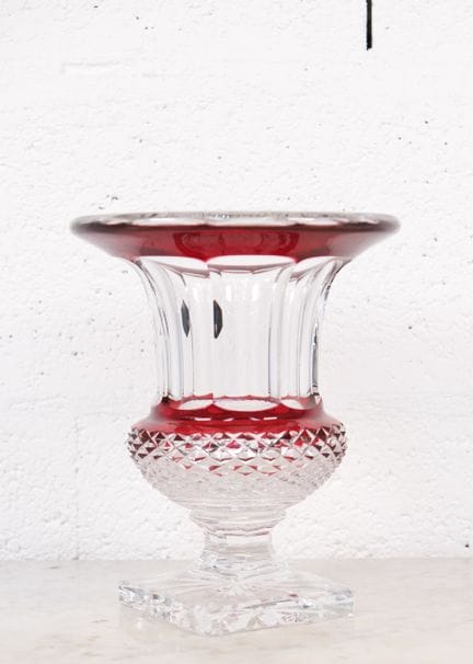SAINT-LOUIS
Vase modèle "Versailles" en cristal ta
