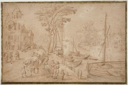 Atelier de BRUEGHEL
Le chargement des tonneaux au 