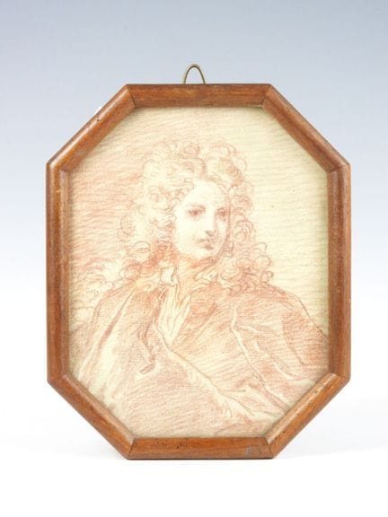 Römische Schule, um 1700
Porträt eines Mannes im P