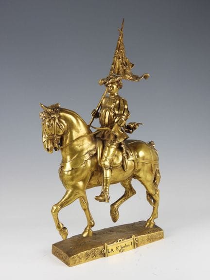 埃马纽埃尔·弗雷米耶（巴黎，1824年—1910年）
《圣胡伯特节》，1520年，该模型创作于190