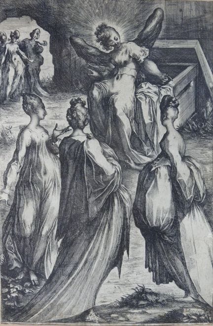 Jacques BELLANGE (1594 - 1638)
Las tres Marías ant